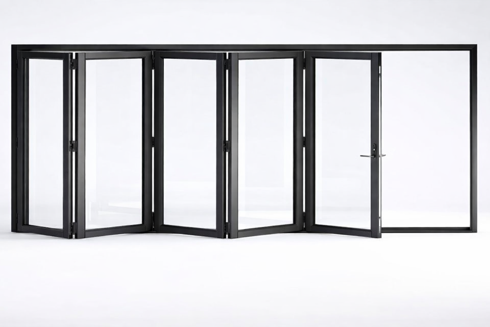 أبواب ألمنيوم زجاجية بتصميم عصري في الرياض